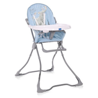 Изображение Стільчик для годування Bertoni/Lorelli MARCEL tender blue fun (23808)