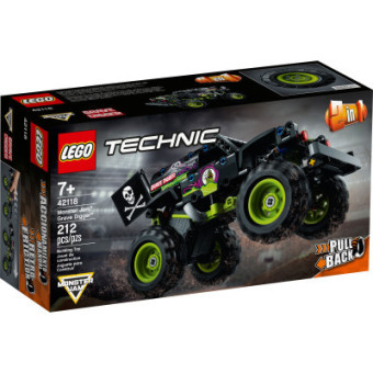Изображение Конструктор Lego Конструктор  Technic Monster Jam Grave Digger 212 деталей (42118)