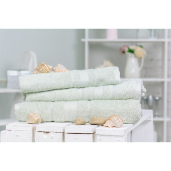 Зображення Рушник MirSon набор банный №5008 SoftNess Menthol 50x90, 70x140, 100x150 (2200003182682)