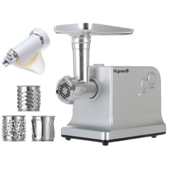 Зображення М'ясорубка Vilgrand V221-PMG silver