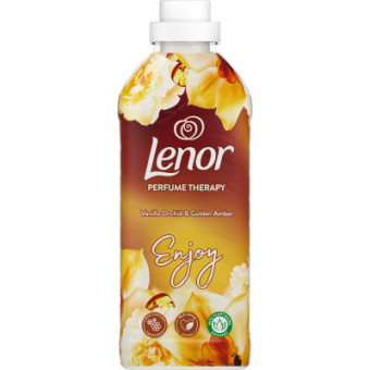 Изображение Кондиціонер для білизни Lenor Ванильная орхидея и золотой янтарь 700 мл (8006540901823)