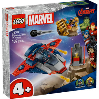 Изображение Конструктор Lego Super Heroes Капітан Америка проти Таноса (76319)