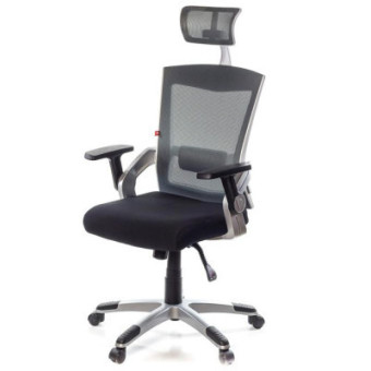 Изображение Офисное кресло АКЛАС Прима PL HR ANF Серое (08173)