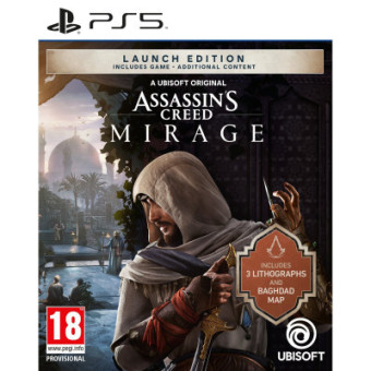 Зображення Диск Sony Assassin's Creed Mirage Launch Edition, BD диск (300127568)