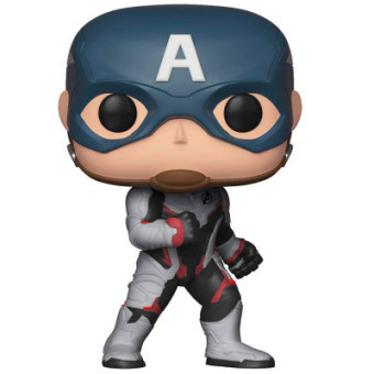 Изображение Іграшкова фігурка Funko Pop Месники: Фінал - Капітан Америка в білому костюмі (36661)