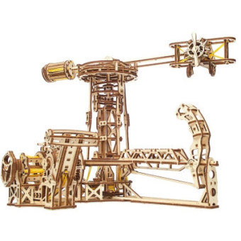 Зображення Конструктор Ugears Конструктор  механический Авиатор (70053)