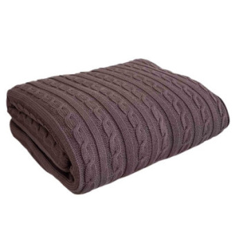Изображение Плед Прованс Exclusive Nature 140х180 Шоколадний (4823093440326)