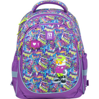 Зображення Рюкзак шкільний Kite Education 700 Chilling Cat (K22-700M)