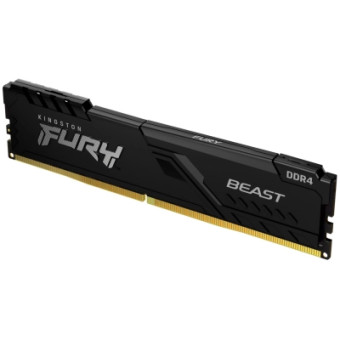 Зображення Модуль пам'яті для комп'ютера  DDR4 16GB 3200 MHz Fury Beast Black  (KF432C16BB1/16)