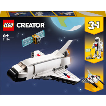 Изображение Конструктор Lego Creator Космічний шатл 144 деталей (31134)