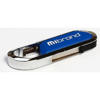 Изображение Флешка Mibrand Aligator 64Gb Blue 2.0