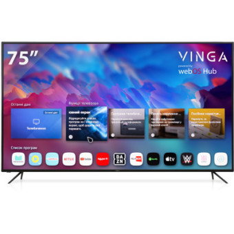 Зображення Телевізор Vinga S75UHD25BWEB