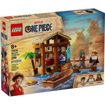 Изображение Конструктор Lego One Piece Хатина у Селищі Вітряків (75636-)