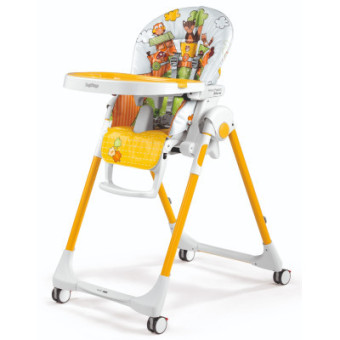 Зображення Стільчик для годування Peg-Perego Prima Pappa Follow Me Fox & Friends (IH01000000FOX38)
