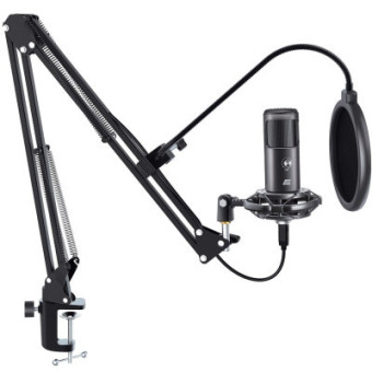 Зображення Мікрофон 2E MPC021 Streaming USB Black (2E-MPC021)