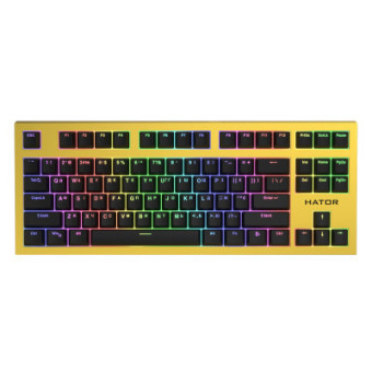 Изображение Клавиатура HATOR Skyfall TKL PRO Wireless Yellow (HTK-668)