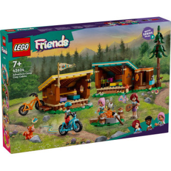 Изображение Конструктор Lego Friends Затишні хатинки у пригодницькому таборі (42624)