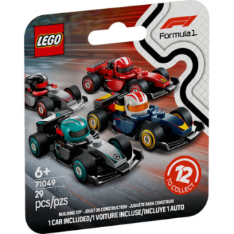Изображение Конструктор Lego Minifigures Колекційні автомобілі для перегонів F1 (71049)