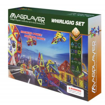 Изображение Конструктор Magplayer Конструктор  Набор 112 элементов (MPB-112)