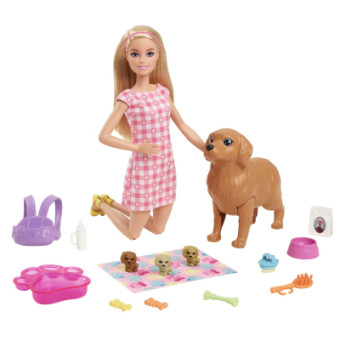 Изображение Лялька Barbie Маленьке тріо (HCK75)