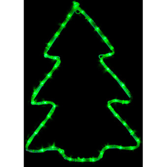 Изображение Гирлянда Delux MOTIF Christmas t tree 60*45см 7 flash зелена IP44 EN (90012986)