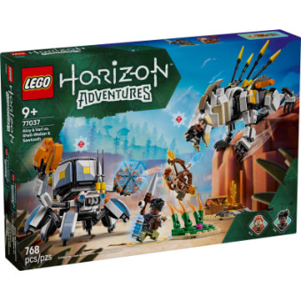Изображение Конструктор Lego Horizon Aloy і Varl проти Shell-Walker і Sawtooth (77037)