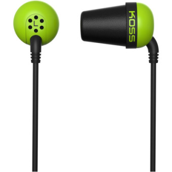 Изображение Наушники Koss The Plug Green (185323.101)