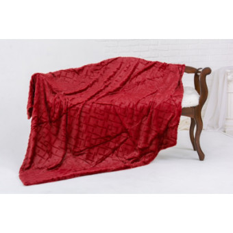 Зображення Плед MirSon 1025 Camellia Red 180x200 (2200002982108)