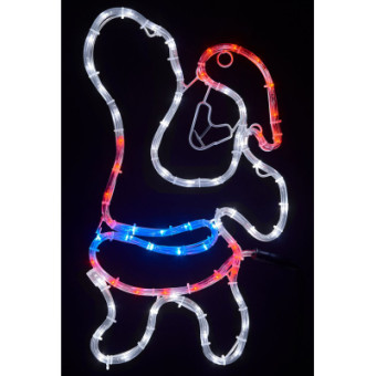 Зображення Гірлянда Delux MOTIF Santa Claus 55 х 31 см IP44 EN (90017989)