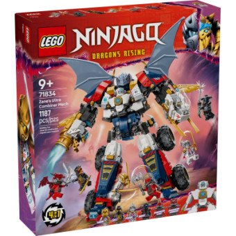 Изображение Конструктор Lego Ninjago Ультраоб''єднувальний робот Зейна (71834)