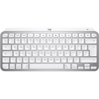 Изображение Клавиатура Logitech MX Keys Mini For Mac Wireless Illuminated Pale Grey (920-010526)