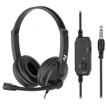Изображение Наушники 2E CH12 On-Ear 3.5mm / 2*3.5mm (-CH12SJ)