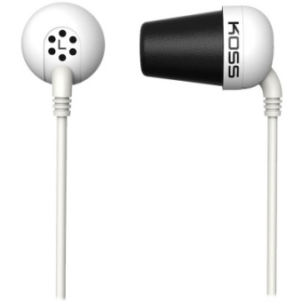 Изображение Наушники Koss The Plug White (194770.101)