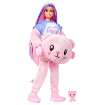 Изображение Лялька Barbie Cutie Reveal М'які та пухнасті Ведмедик (HKR04)