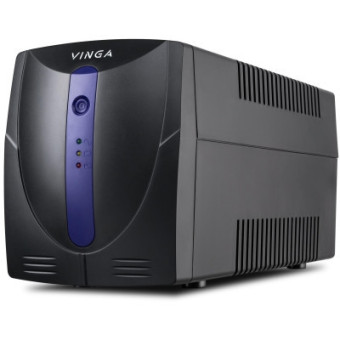 Изображение Источник бесперебойного питания Vinga LED 1500VA plastic case with USB (VPE-1500PU)