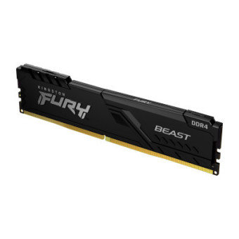 Зображення Модуль пам'яті для комп'ютера  DDR4 8GB 3600 MHz Fury Beast Black  (KF436C17BB/8)