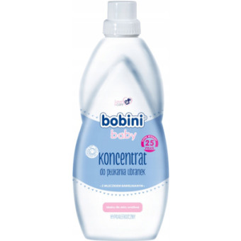 Изображение Кондиціонер для білизни Bobini Baby концентрований для дитячих речей 1 л (5900465245990)