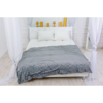 Зображення Плед MirSon 1027 Camellia Light gray 180x200 (2200002982146)