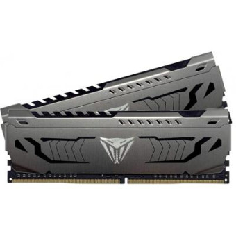 Зображення Модуль пам'яті для комп'ютера Patriot DDR4 16GB (2x8GB) 3600 MHz Viper Steel  (PVS416G360C7K)
