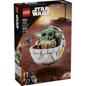 Изображение Конструктор Lego Star Wars Ґроґу в повітряній колисці (75403)