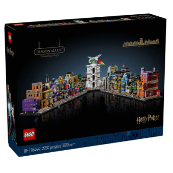 Зображення Конструктор Lego Harry Potter Алея Діаґон. Чаклунські крамниці (76444)