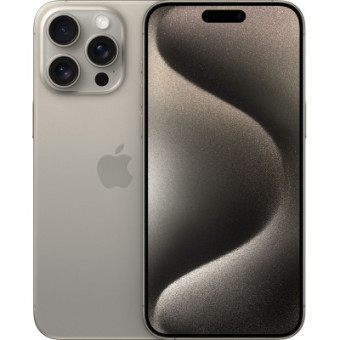 Изображение Смартфон Apple iPhone 15 Pro 256GB Natural Titanium (MTV53)