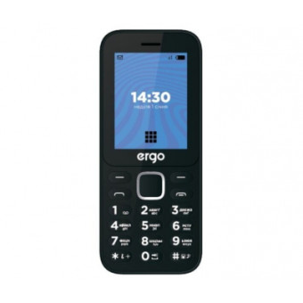 Изображение Мобильный телефон Ergo E241 Black