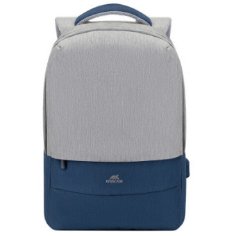 Зображення Сумка для ноутбука Riva Case 7562 Grey/Dark Blue