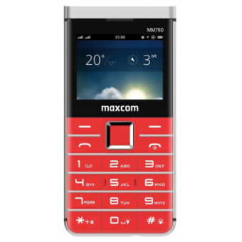 Изображение Мобильный телефон Maxcom MM760 Red (5908235974880)