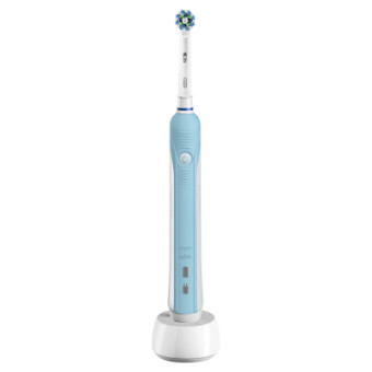 Зображення Зубна щітка Oral-B Pro 500/D16.513.1U CrossAction 3756 (4210201851813)
