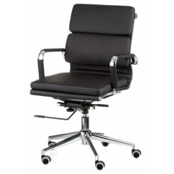 Изображение Офисное кресло Special4You Solano 3 artleather black (000002569)