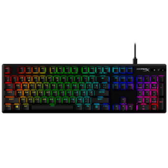 Зображення Клавіатура HyperX Alloy Origins Red USB RGB PBT ENG/RU (639N3AA)