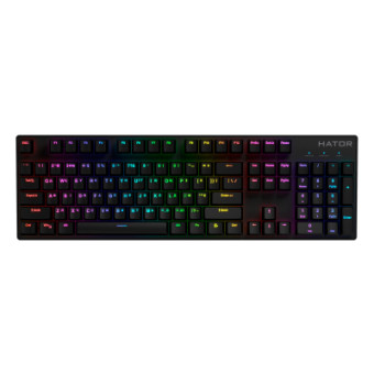 Изображение Клавиатура HATOR Starfall RGB Green switch Black (HTK-598)