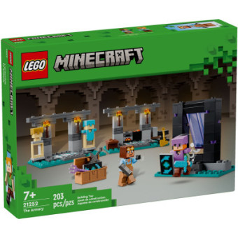 Изображение Конструктор Lego Minecraft Зброярня 203 деталей (21252)